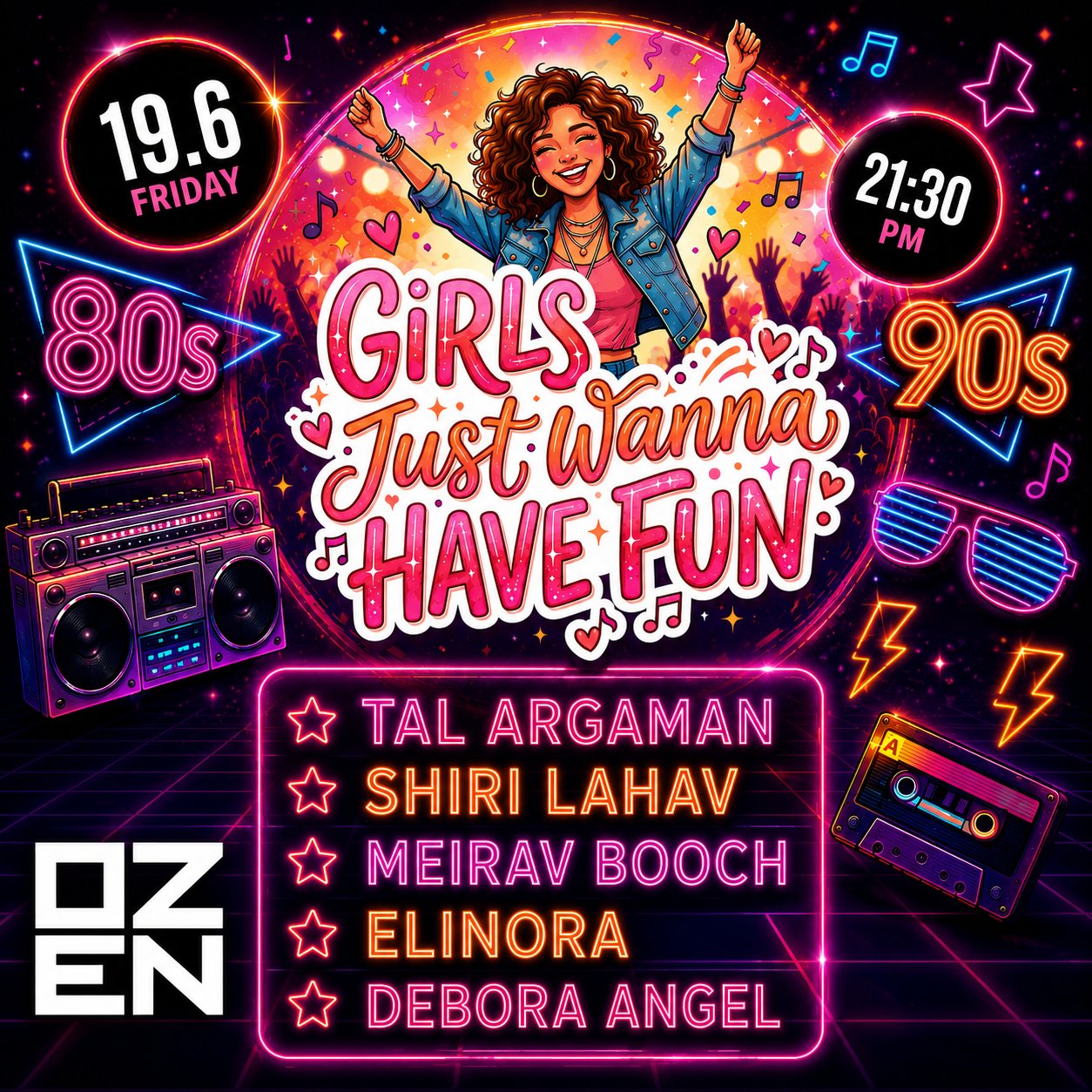 Girls Just Wanna Have Fun 19.6.26